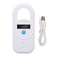 thumbnail image 2 of Scanner à Micro-Puce pour Animaux Interface USB Haute Sensibilité 134,2 KHz/125 KHz Double Fréquence Portable Rechargeable avec 128 Stockage d'Information pour Animaleries Hôpitaux pour Animaux, 2 of 7
