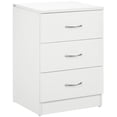 thumbnail image 1 of HOMCOM Bedside Table, Night Stand with 3 Drawer for Bedroom, 1 of 10