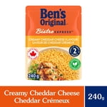 BEN'S ORIGINAL BISTRO EXPRESS Creamy Cheddar Cheese Rice Side Dish, 240g Pouch