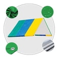 thumbnail image 3 of Bâche de Remplacement Imperméable pour Balançoire Protection Solaire Pare-Soleil Toit Vert Jaune Bleu, 3 of 8
