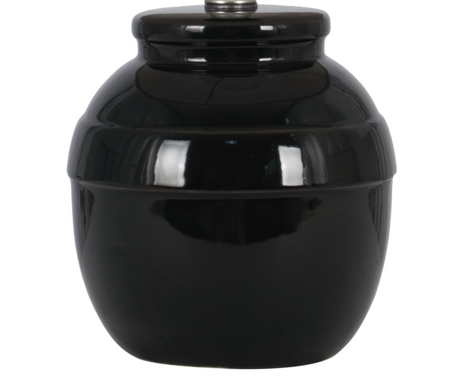 Mainstays 12.5 inch Black Ceramic Accent Lamp