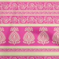 thumbnail image 1 of oneOone Rayon Fuschia Pink Fabric Asian Block Sewing Craft Projects Fabric Prints By Yard 56 Inch Wide, 1 of 4