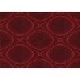 thumbnail image 1 of Ahgly Company Tapis Rectangulaire Rouge Lavable en Machine, 6 Pieds x 9 Pieds, 1 of 1