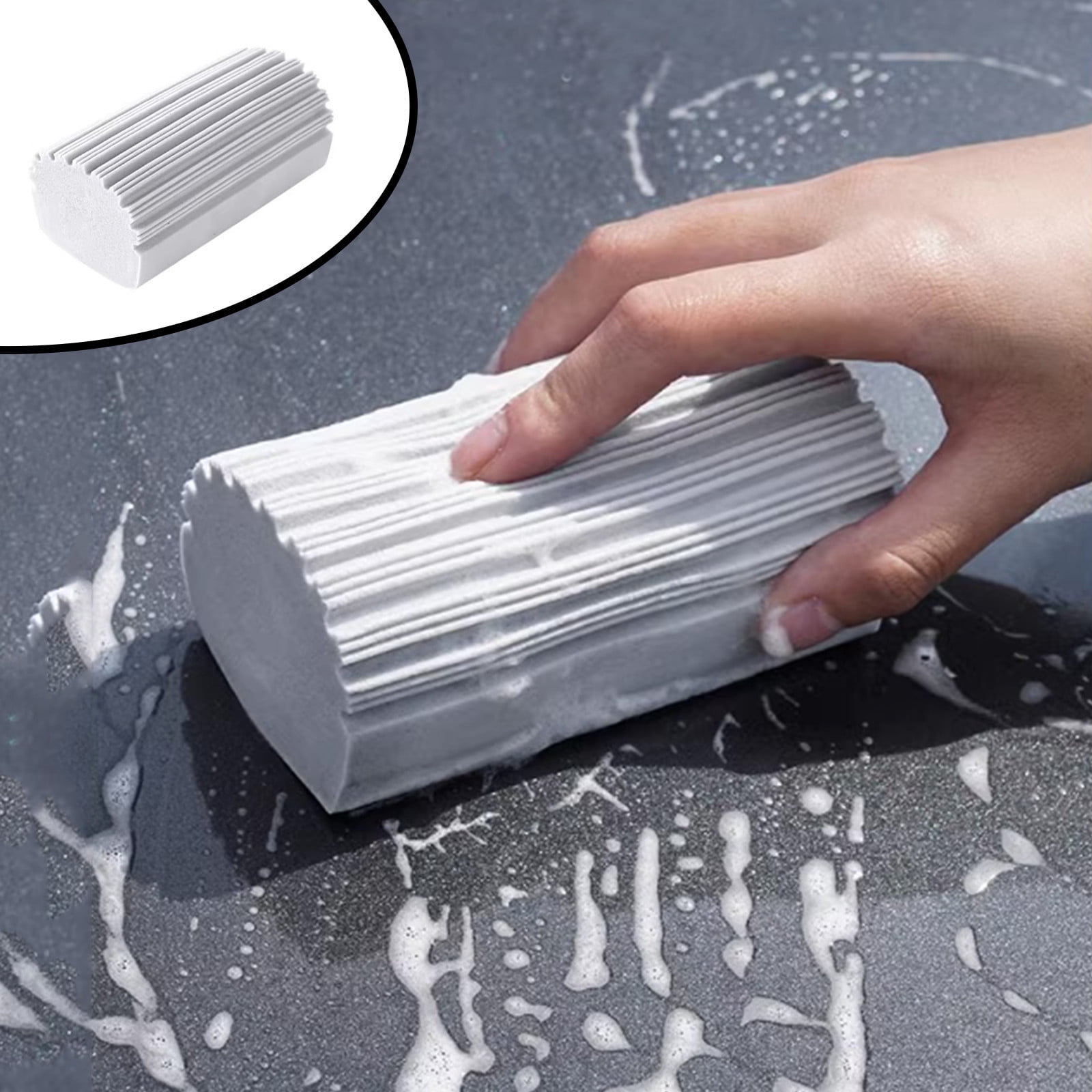 Danhjin Cleaning Supplies Cleaning Sponge Wipe, Reusable PVA Sponge for Cleaning Countertops, Cars, Glass, Blinds, Vents, Ceiling Fans, Etc. Sponges
