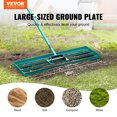 thumbnail image 2 of VEVOR Lawn Leveling Rake, 30"x10" Level Lawn Tool, Heavy-duty Lawn Leveler with 78" Steel Extended Handle, Yard Leveling Rake Suit for Garden, Golf Lawn, Farm, 2 of 9