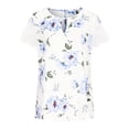 thumbnail image 3 of Birdeem Womens Summer Printed Short-Sleeved Round-Neck Shirt Casual Loose Leopard Print, 3 of 6