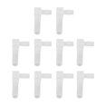 thumbnail image 3 of ANGGREK Plastic Hose Joint,Fish Tank Hose Fitting,10Pcs Elbow Barb Fitting 90 Degree PP Hose Connector Reducing 8x10mm Accessory Set Kit, 3 of 8
