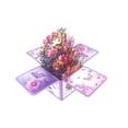 thumbnail image 2 of Cqxid Greeting Card Under $5 Fresh Cut Paper Up Card 3D Colorful Butterfly Paper Bouquet Greeting Card Forever Bouquet 3D Up Greeting Card Birthday Up Card Gift Graduation Gift, 2 of 4