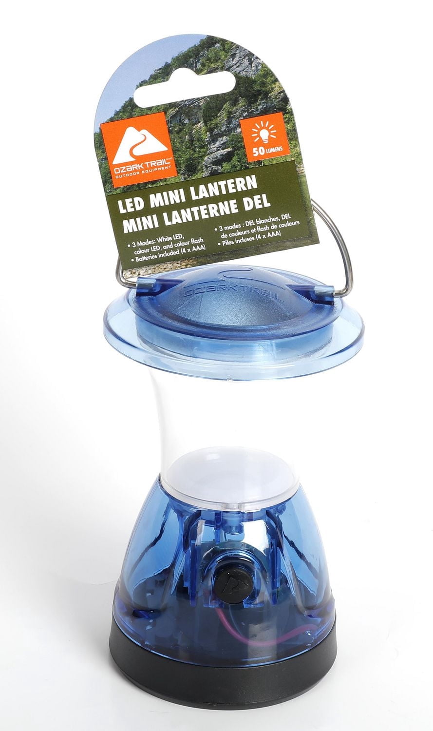 LED Mini Camping Light Lantern with 4 AAA Batteries Included