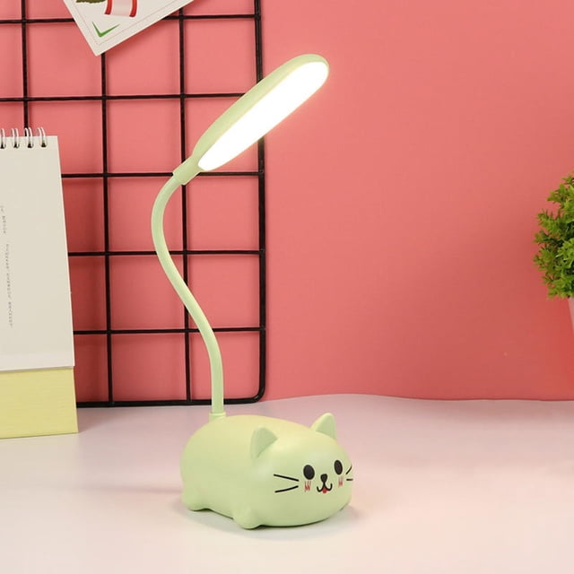 Apmemiss Christmas Lights Clearance LED Desk Lamp For Kids Wireless Charging Student Learning Eye Protection Lamp USB Rechargeable Cartoons Toy Lamp Gift Dormitory Small Desk Lamp Home Decor