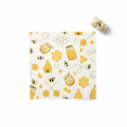 thumbnail image 5 of Reusable Beeswax Food Wraps – 3 Pack Bees Pattern | Plastic-Free Food Storage | Eco-Friendly Alternative to Cling Wrap, 5 of 5