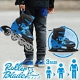 thumbnail image 3 of Roller et patin à glace réglables et convertibles Rugged Racer pour enfants - petit - bleu, 3 of 9