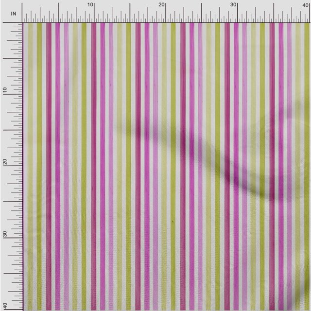oneOone Polyester Lycra Fabric Stripe Panel Print Fabric By Yard 56 Inch Wide