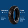 thumbnail image 4 of Garvee Rear Motorcycle Tire Rear 150/80-16, Tubeless 4PR 71H, Black Wall, High Performance Street Tire for Cruiser & Touring, Enhanced Grip, Long Wear, Fits 16" Rims, 4 of 9