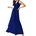 thumbnail image 1 of UPPADA Robe Grande Taille pour Invitées de Mariage pour Femmes, Manches Courtes, Robe de Bal de Mariage, Robe de Bal Formelle, Robe Longueur au Sol, Robe Cocktail, Robe Portefeuille Formelle de Mariage, Liquidation en Liquidation, 1 of 5