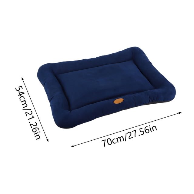 Indestructible Crate Bed Mat for with Washable Chew Proof Design Hidden Zipper Bottom Suitable for Large Medium and Small Dogs and Cats Cozy Indoor Sleeping Pad