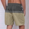 thumbnail image 4 of Soki Beach Casual Shorts for Men Drawstring Graphic Shorts on Clearance, 4 of 5