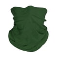 thumbnail image 1 of Top Headwear Face Covering Neck Gaiter - Dark Green, 1 of 1
