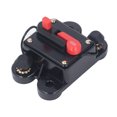 thumbnail image 2 of Manual Reset Circuit Breaker Car Circuit Breaker Switch Manual Reset 1/4in Overcurrent  DC 12-48V For Vehicle Motor, 2 of 8