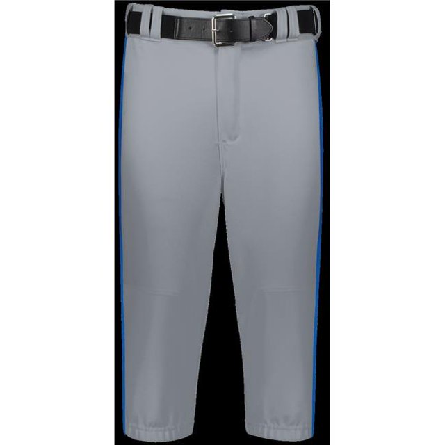 Culotte 2.0 pour Adulte, Série à Losanges Passepoilé, Style Baseball Gris et Royal - Moyen