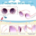 thumbnail image 4 of Transemion 2piece Comfortable Children Sunglasses With Wide Application And UV 380 Protection Picnic Cute 1Set, 4 of 6