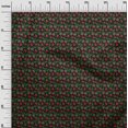 thumbnail image 2 of oneOone Cotton Poplin Fabric Leaves & Floral Block Decor Fabric Printed BTY 42 Inch Wide, 2 of 4