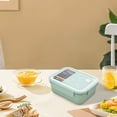 thumbnail image 2 of Jusqu'à 50 % de Rabais! TopLLC Boîte à Lunch pour Adultes, Boîte à Lunch Bento à 3 Compartiments de 1200 ml, Contenants à Lunch pour Adultes, Résistants au Froid et à la Chaleur, Étanches, Fournitures de Nettoyage pour Micro-Ondes, 2 of 6