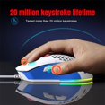 thumbnail image 5 of X300 Computer Mouse Wired Ergonomic 7200DPI 12 RGB Lighting Wired Gaming Mouse Mice For Laptop PC Gamer White, 5 of 5