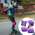 thumbnail image 3 of BKER Red Brown White And All Purple Are Suitable For Children 2 To 7 With Sports And Protective Including Roller Skates And Scooters, 3 of 4
