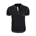 thumbnail image 4 of Wancir Chemises pour Hommes Liquidation Vente Mode Homme Chandail Décontracté Uni Manches Longues Col Rond Blouses, 4 of 5