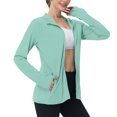 thumbnail image 2 of Neewe Cardigan Athlétique Léger pour Femmes, Protection Solaire, Fermeture Éclair Intégrale, Manches Longues, Coupe Ample, Chandails Décontractés, Randonnée Plein Air, 2 of 7
