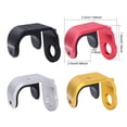 thumbnail image 4 of QualitChoice Patère de Fourche avant LP Type E Pliable Vélo Alliage d'Aluminium Boucle Fixe Crochet Modification de Cyclisme Pièces de Rechange Noir 1 Ensemble, 4 of 6