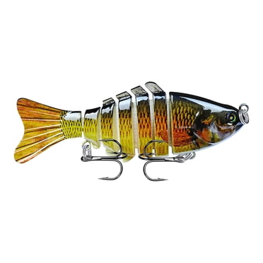 XZNGL Micro-Jointed Swimbait, 10Cm Road Sub Bait Plastic Hard Bait, 15.5G Multi Knot Fish Simulation Bait Pseudo Bait