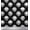 Black, variant on Soimoi Japan Crepe Satin Fabric Floral Block Printed Fabric 1 Yard 42 Inch Wide