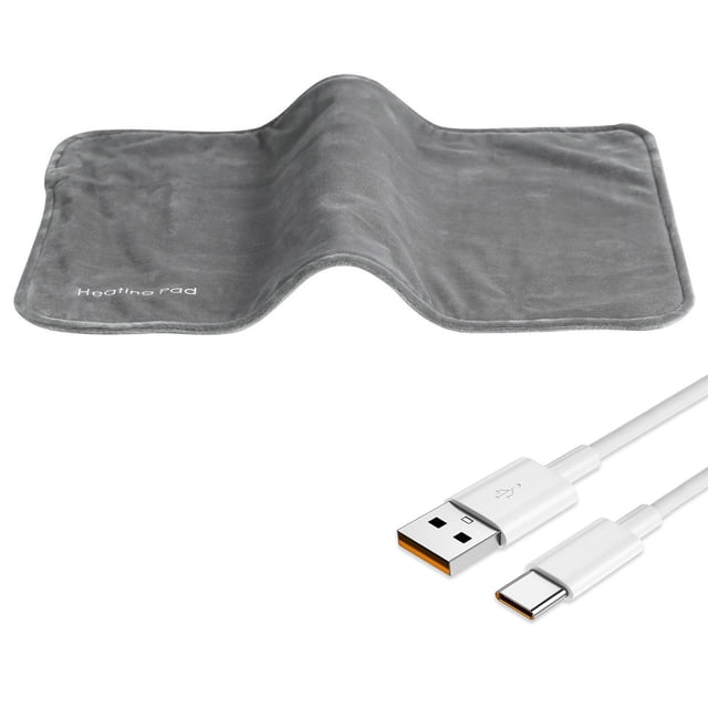 Heating Heating Pad 12x24 Inches Electric Heating Pad for Back Shoulder Neck Knee Leg Constant Temperature Type C Operated Heated Pad