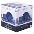 thumbnail image 4 of Mainstays Alessandra Matte Blue 12Piece Stoneware Dinnerware Set  (Service for 4), 4 of 11