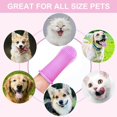 thumbnail image 4 of Soft Silicone Pet Finger Toothbrush Silicone Silicon Finger Toothbrush Tooth Cleaner Dog Cat Tooth Cleaning Brush, 4 of 9