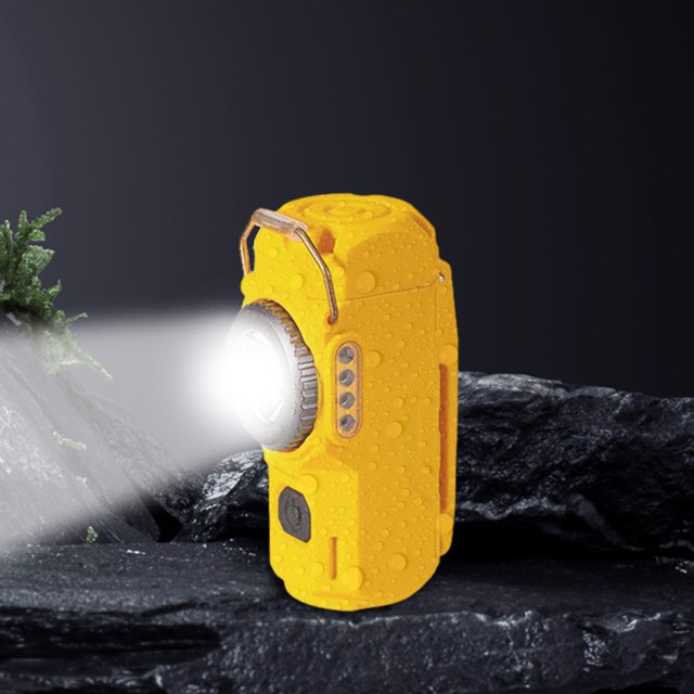 Boovnll Rechargeable Flashlights, Usb Lighter Outdoor Lighter with Flashlight Windproof Lighter Recharge Gadgets, Flashlights High Lumens, Flashlights, Flashlight