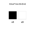 thumbnail image 3 of Cricut® Iron-On, Basics Sampler (6 ct), 3 of 10