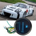 thumbnail image 1 of Motorcycle Fuel  Gauge, 52mm Housing Diameter Motorcycle Fuel  Gauge  LED Light Display Fuel  Fuel  Meter Motorcycle LED Display Fuel  Gauge 12V, 1 of 8