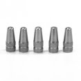thumbnail image 1 of SNNROO 5pcs Bicycle Presta High Aluminium Pressure Valve Caps Dust Covers (Gold), 1 of 7