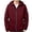 Wine, variant on LOVZFMLL Windbreaker for Men Casual Loose Rain Coat Hooded Jacket Long Sleeve Zip-Up Rain Jacket Outdoor Travel Exercise Outerwear with Pockets