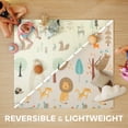 thumbnail image 4 of Qaba Baby Play Mat, Crawling Mat 77" x 69", Animal Theme, 4 of 10