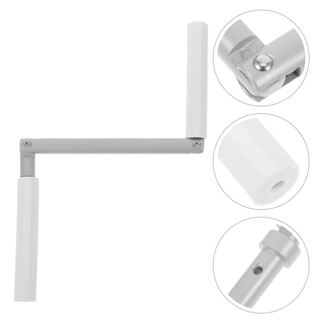 Luxshiny awning handle replacement Window Crank Handle Zinc Alloy Smooth Shutter 1 Set