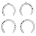 thumbnail image 4 of Ensemble de 4 Fers à Cheval en Alliage d'Aluminium Durable pour Accessoires d'Équitation, 4 of 7