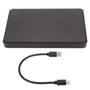 Pièce jointe du disque dur 2.5in USB3.1 Type C 10Gbps Transfert ABS Matériau HDD SSD Pièce jointe externe avec LED Indicateur