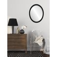 thumbnail image 2 of Toronto Framed Mirror - Gloss Black, 2 of 6