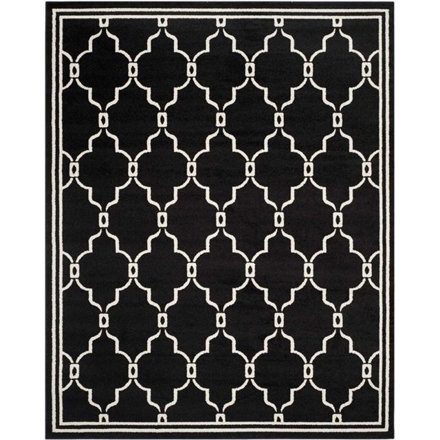 Safavieh Amherst Anthracite Indoor Outdoor Rug - 8' x 10'