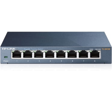 Switch de bureau à 8 ports 10/100/1 000 Mbps de TP-LINK