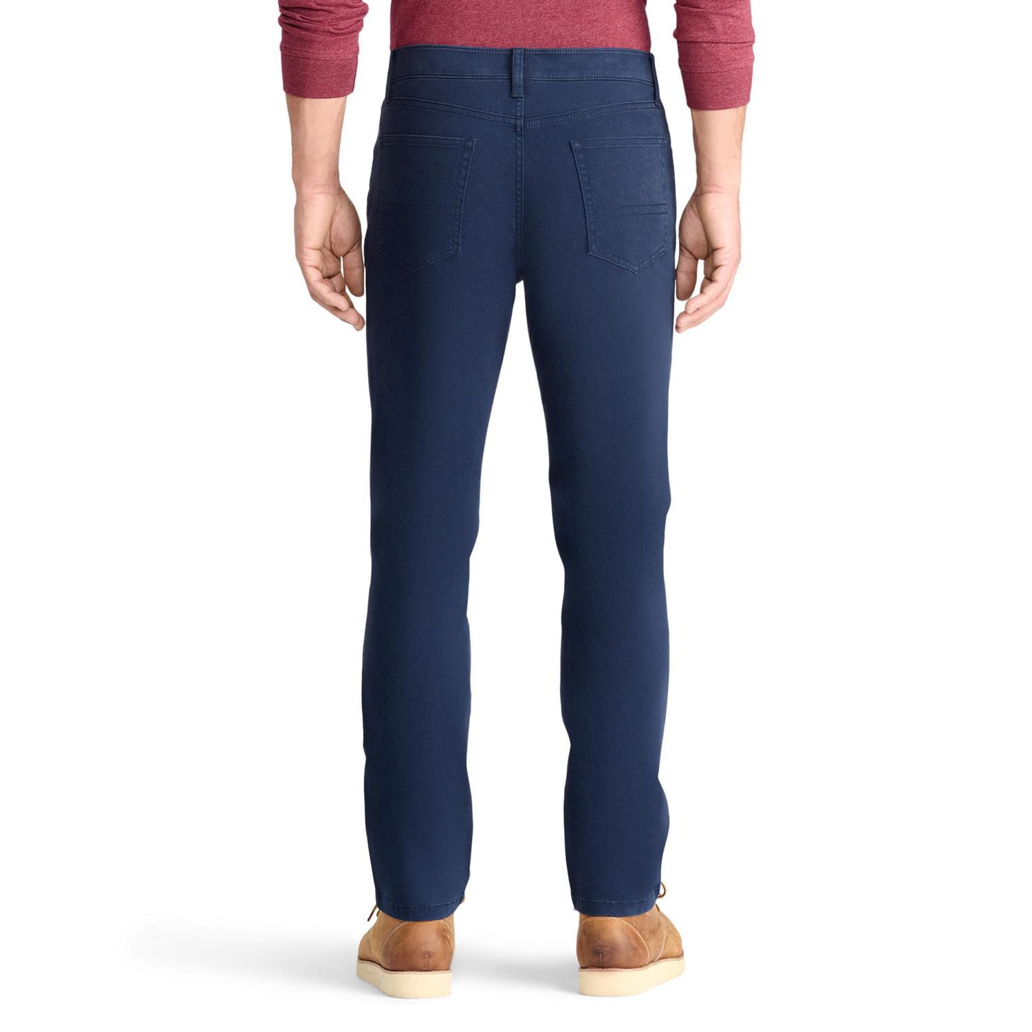 IZOD MENS STRETCH TWILL 5 POCKET PANT
